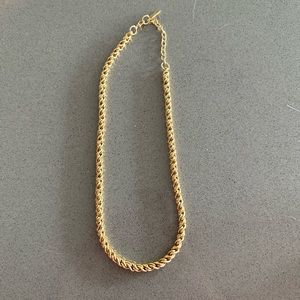 Miranda Frye Chunky Gold necklace